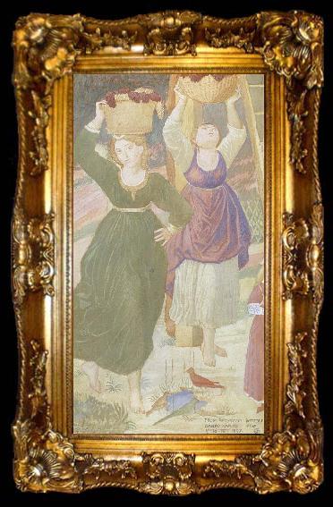 framed  Joseph E.Southall From Benozzo Gozzoli,pisa, ta009-2